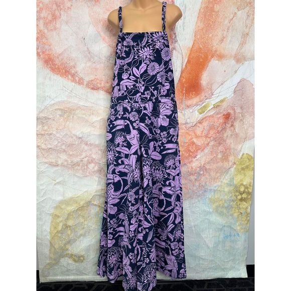 Anthropologie x Farm Rio Deep V-Neck Wide-Leg Jumpsuit - Picture 5 of 8